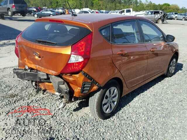 HYUNDAI ACCENT 2015 - KMHCT5AE2FU217669
