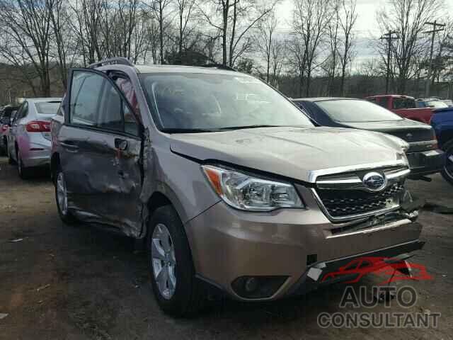SUBARU FORESTER 2016 - JF2SJAFC5GH529275