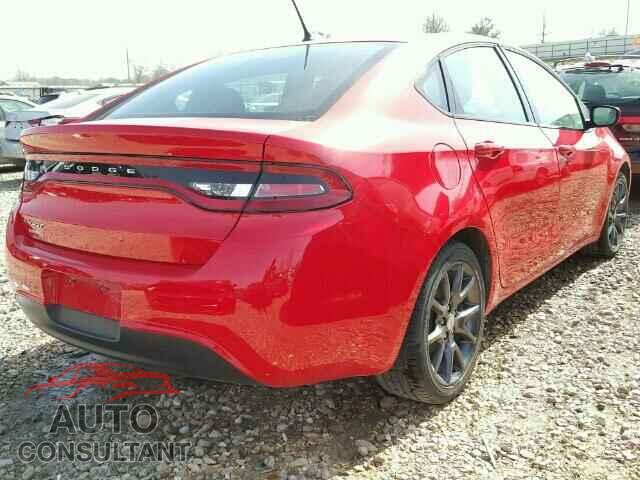 DODGE DART 2016 - 1C3CDFAA4GD644975