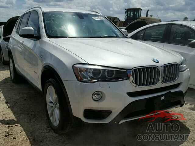 BMW X3 2015 - 5UXWX9C51F0D56601