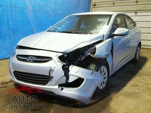 HYUNDAI ACCENT 2016 - KMHCT4AE9GU074148