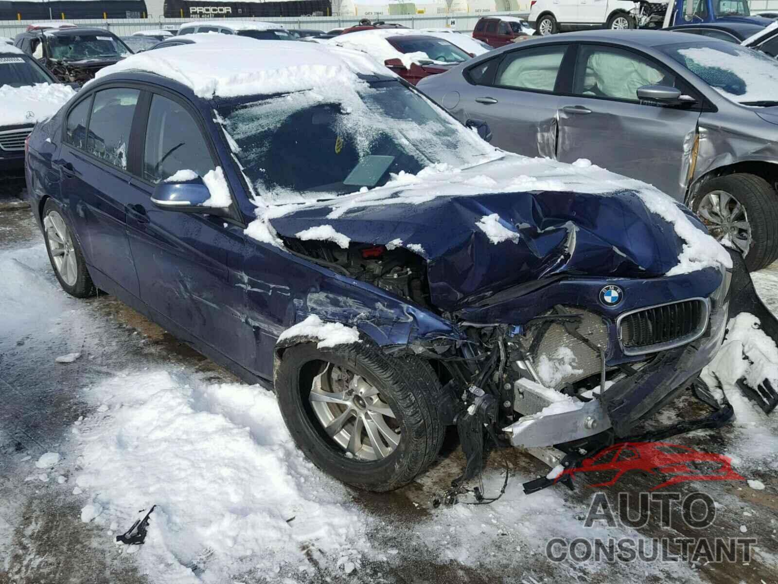 BMW 3 SERIES 2016 - WBA8E5G55GNU19345