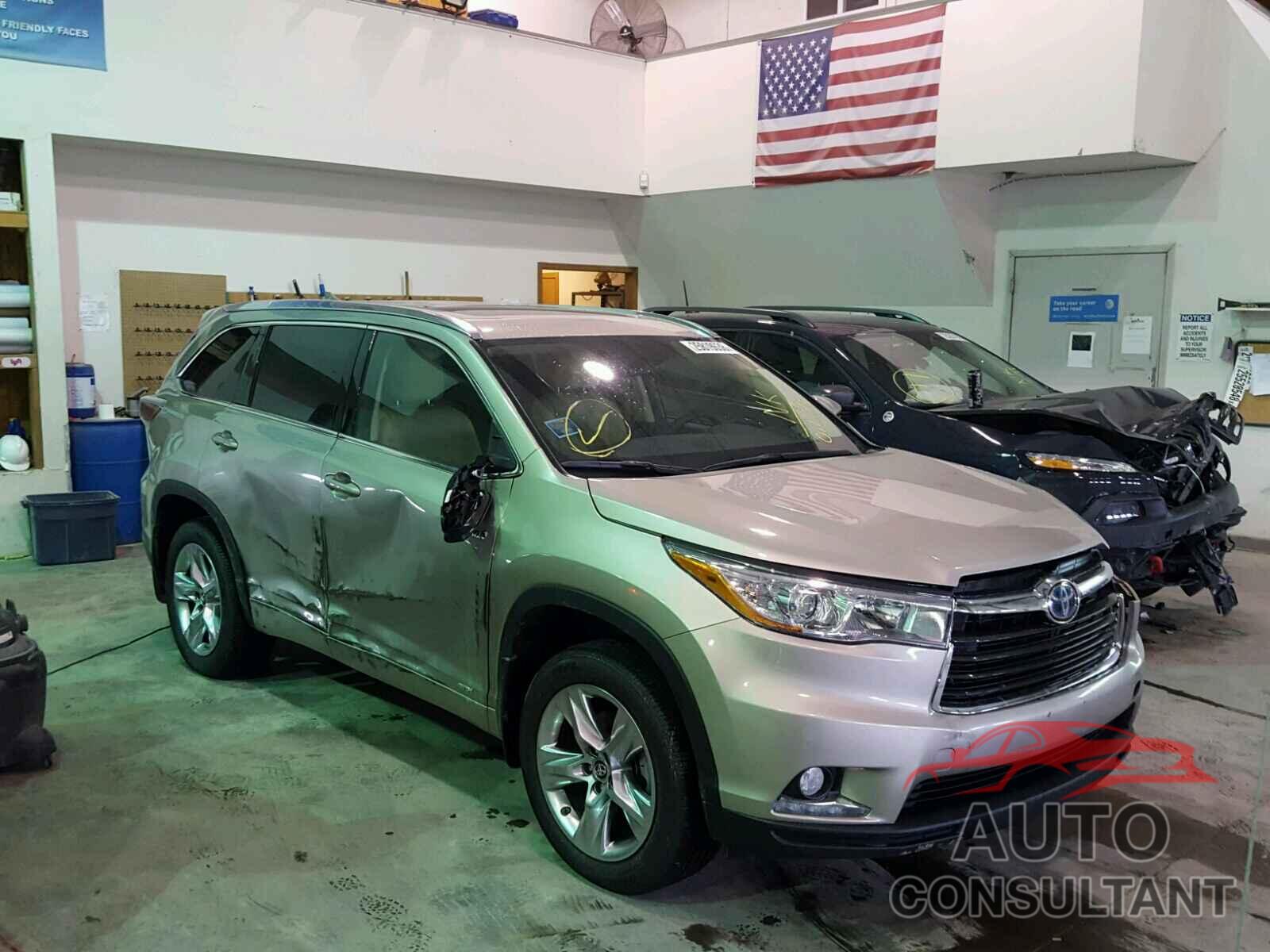 TOYOTA HIGHLANDER 2016 - 5TDDCRFH7GS016746