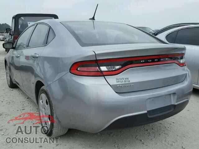 DODGE DART 2015 - 1C3CDFAAXFD224894