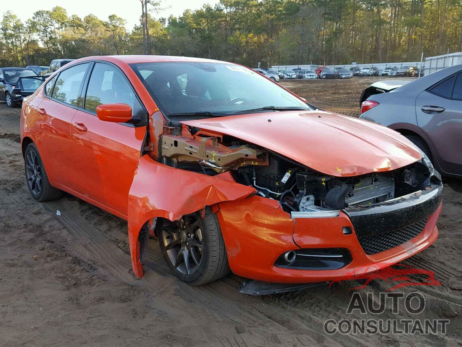 DODGE DART 2015 - 1C3CDFBB6FD346403