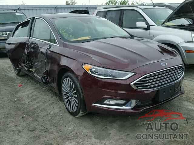 FORD FUSION 2017 - 3FA6P0D98HR255804