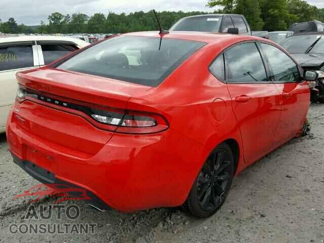 DODGE DART 2016 - 1C3CDFBB8GD704585
