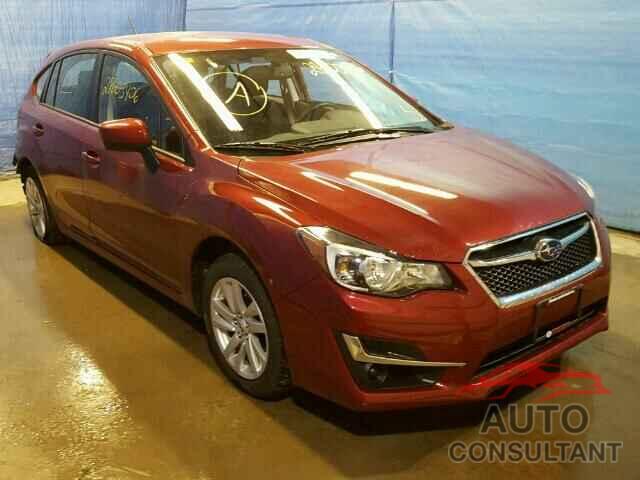 SUBARU IMPREZA 2015 - JF1GPAC63FH278455