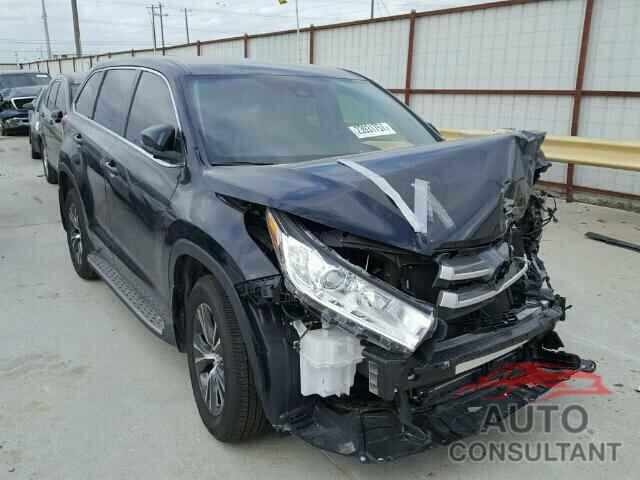TOYOTA HIGHLANDER 2017 - 5TDZARFH3HS025778