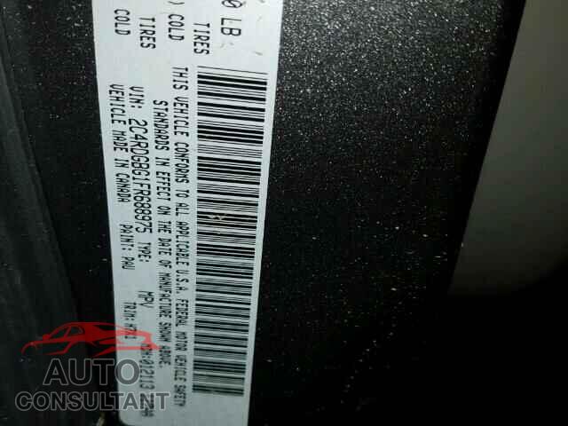 DODGE CARAVAN 2015 - 2C4RDGBG1FR688975