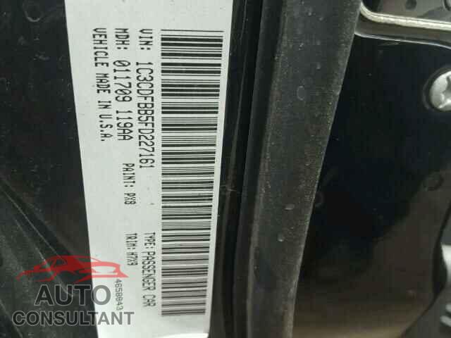 DODGE DART 2015 - 1C3CDFBB5FD227161