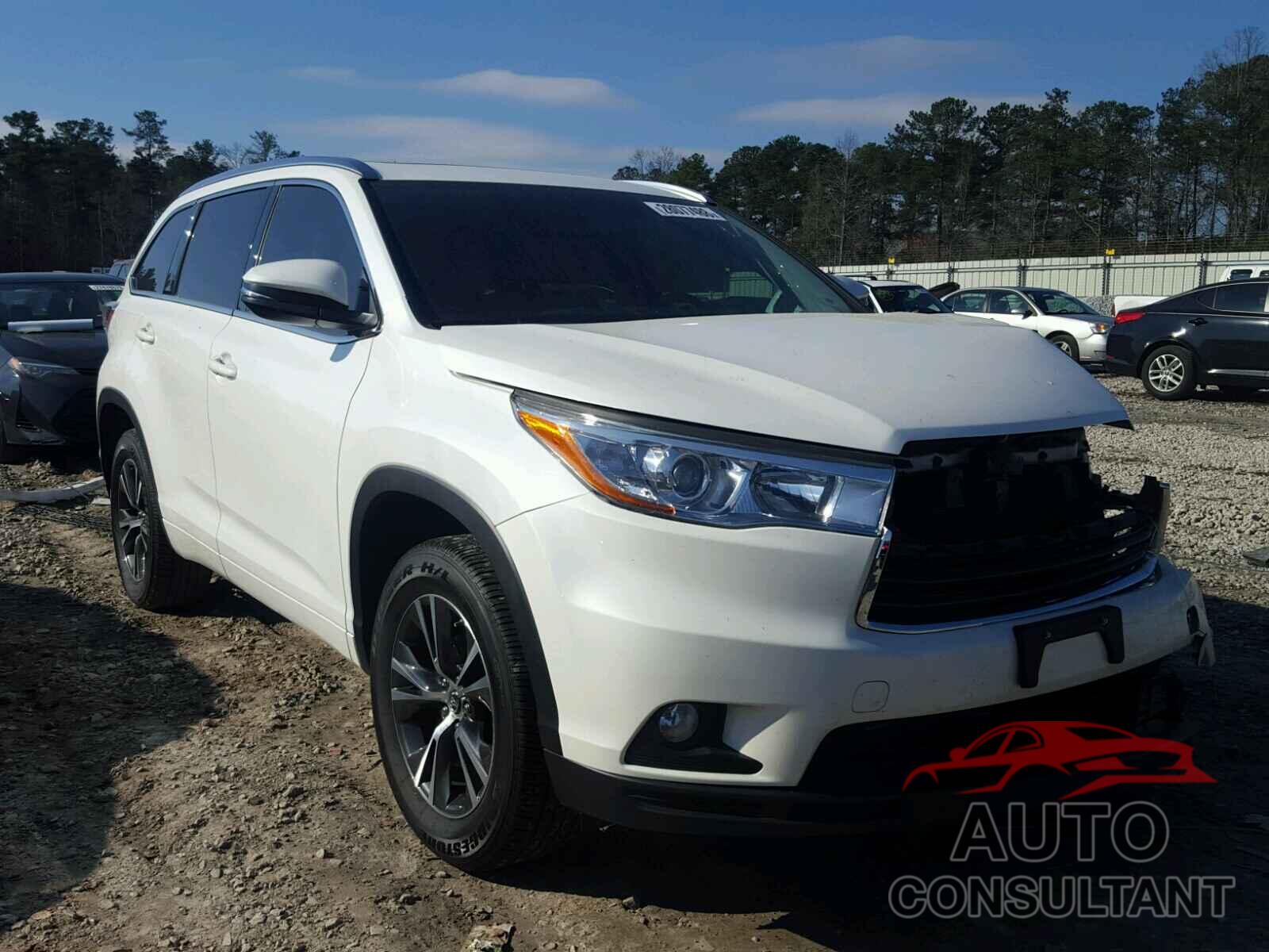 TOYOTA HIGHLANDER 2016 - 5TDKKRFH7GS165149