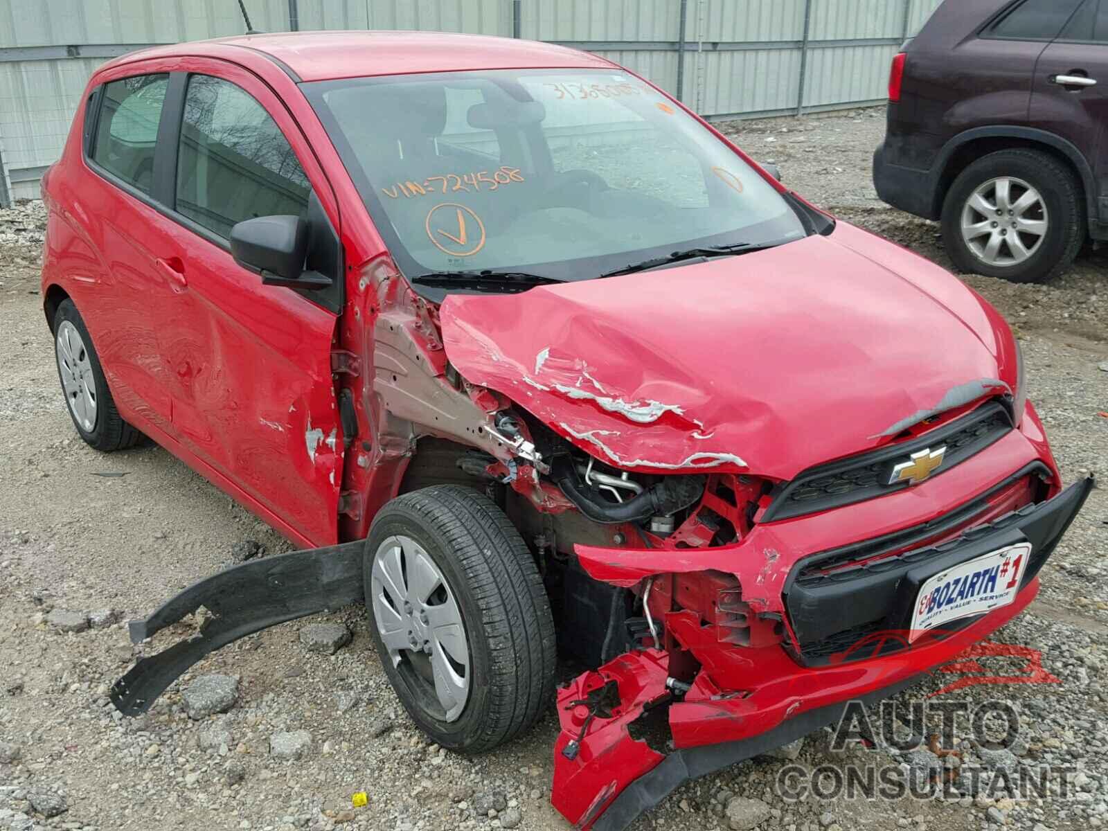 CHEVROLET SPARK 2017 - KL8CB6SA1HC724508
