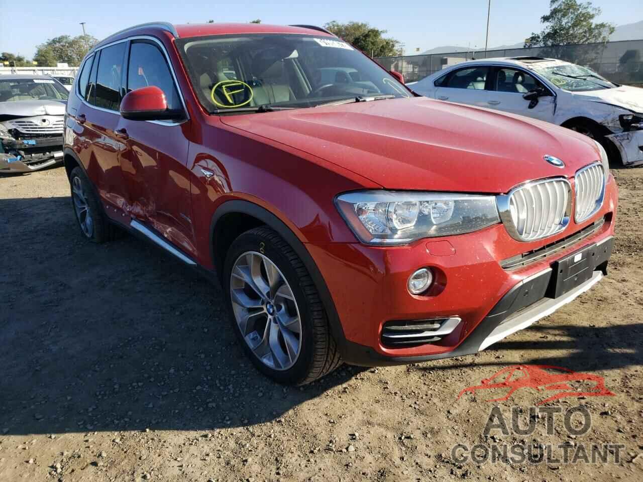 BMW X3 2017 - 5UXWX9C54H0D99624