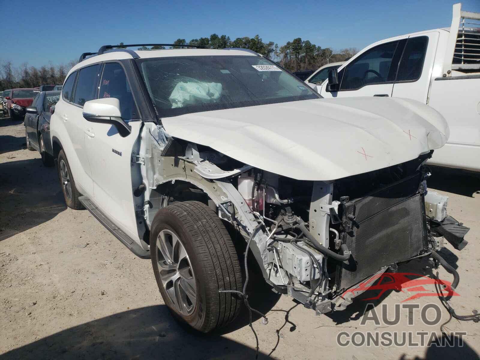TOYOTA HIGHLANDER 2020 - 5TDGARAH5LS502220