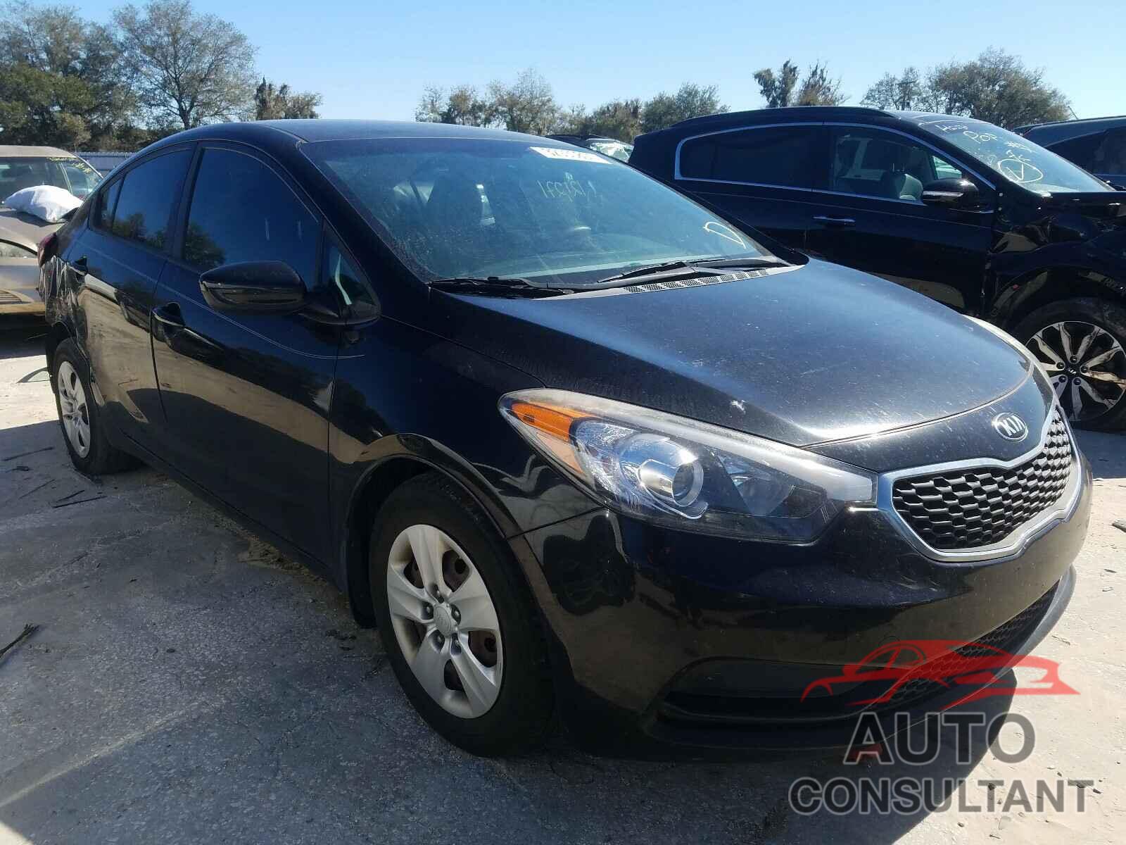 KIA FORTE 2016 - KNAFK4A65G5543241