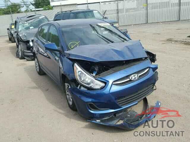 HYUNDAI ACCENT 2017 - KMHCT5AE8HU300882