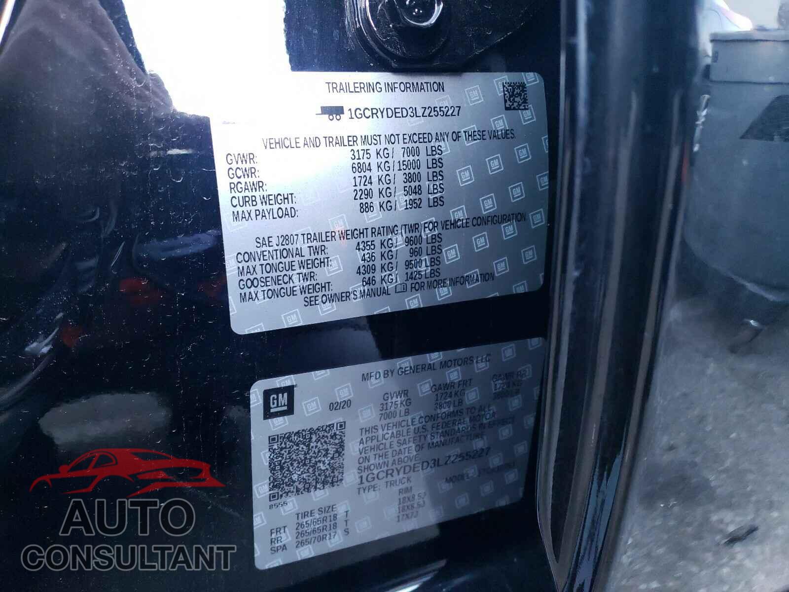CHEVROLET SILVERADO 2020 - 2C3CDZC93KH694945