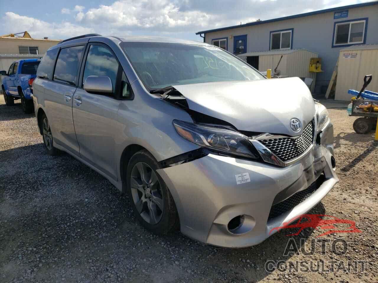 TOYOTA SIENNA 2016 - 5TDXK3DC3GS705204