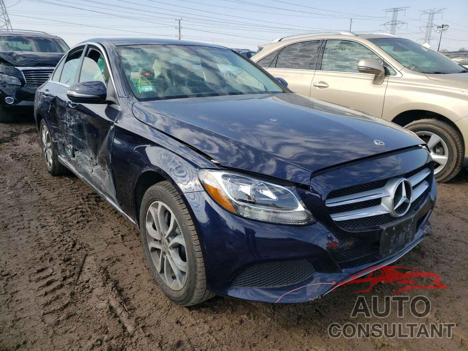 MERCEDES-BENZ C CLASS 2017 - 55SWF4KB4HU232367