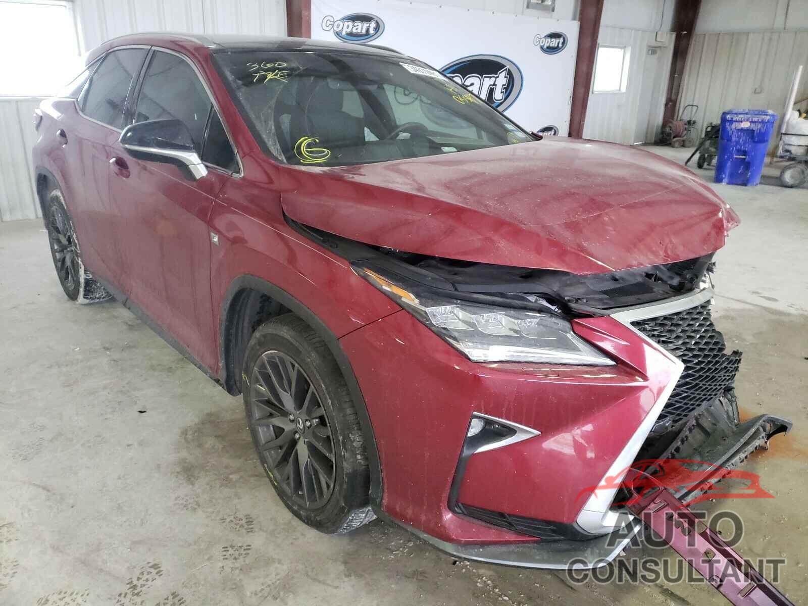 LEXUS RX350 2017 - 2T2ZZMCA1HC055451