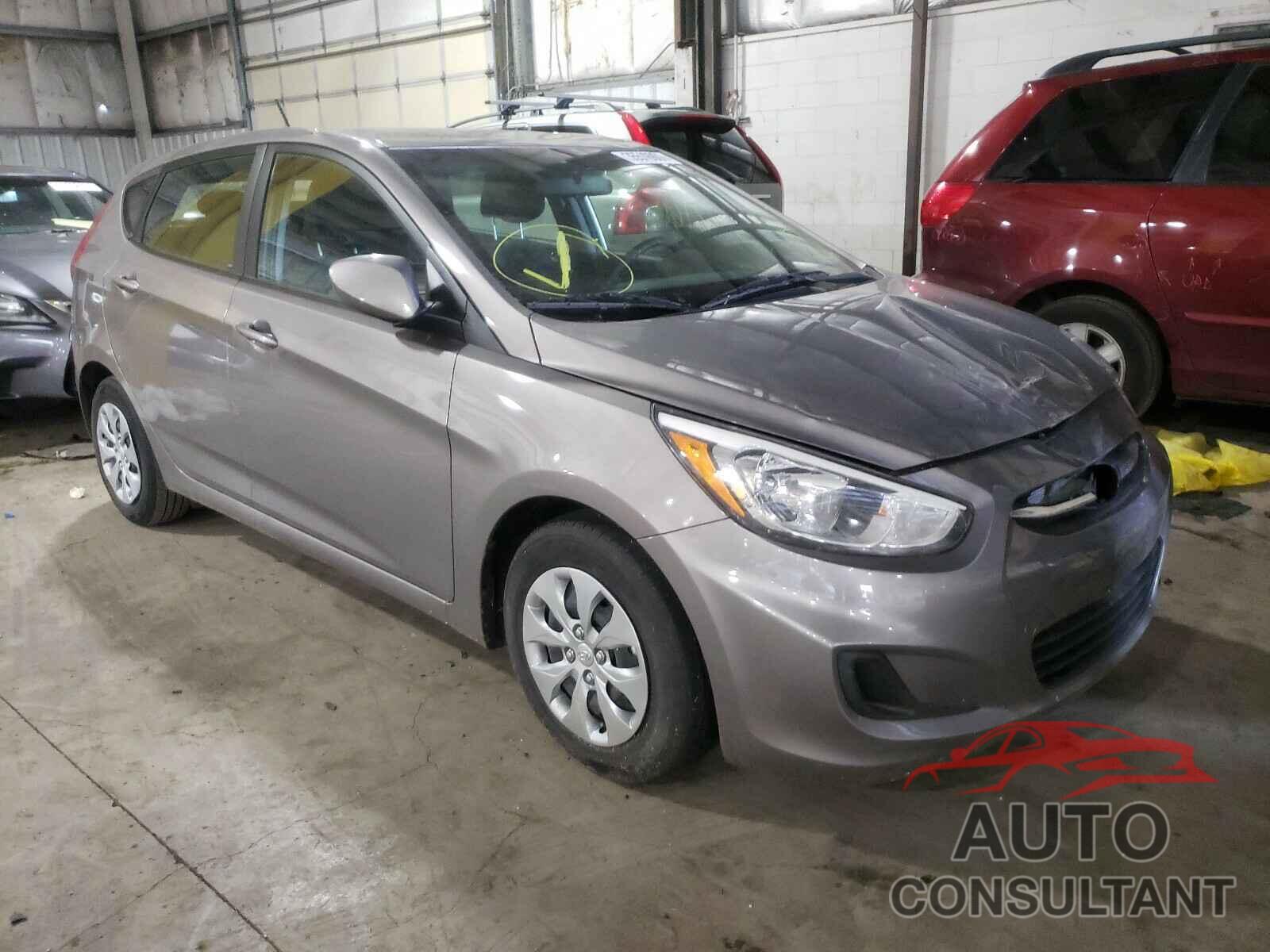 HYUNDAI ACCENT 2017 - KMHCT5AE5HU356472