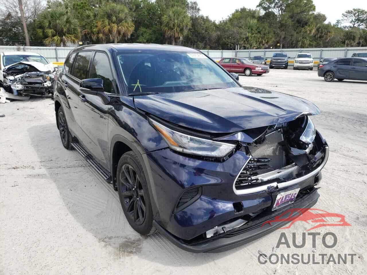 TOYOTA HIGHLANDER 2021 - 5TDCZRBH4MS145006