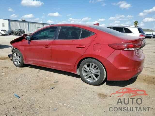 HYUNDAI ELANTRA 2017 - KMHD84LF6HU410724