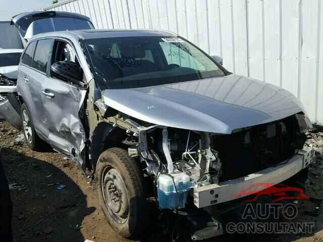 TOYOTA HIGHLANDER 2016 - 5TDDKRFH2GS342277