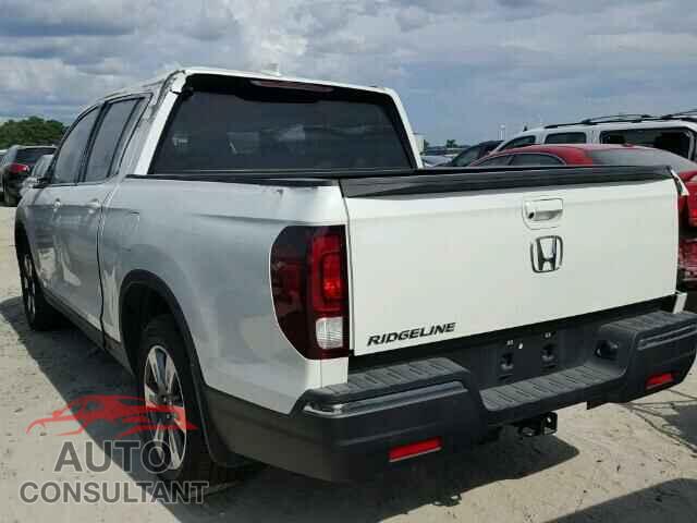 HONDA RIDGELINE 2017 - 5FPYK2F67HB003809