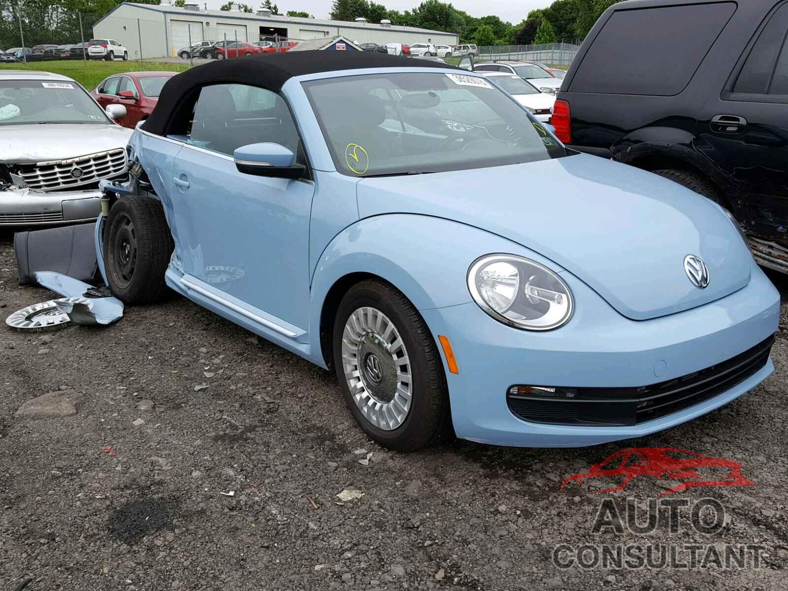 VOLKSWAGEN BEETLE 2015 - 3VW517AT3FM819382