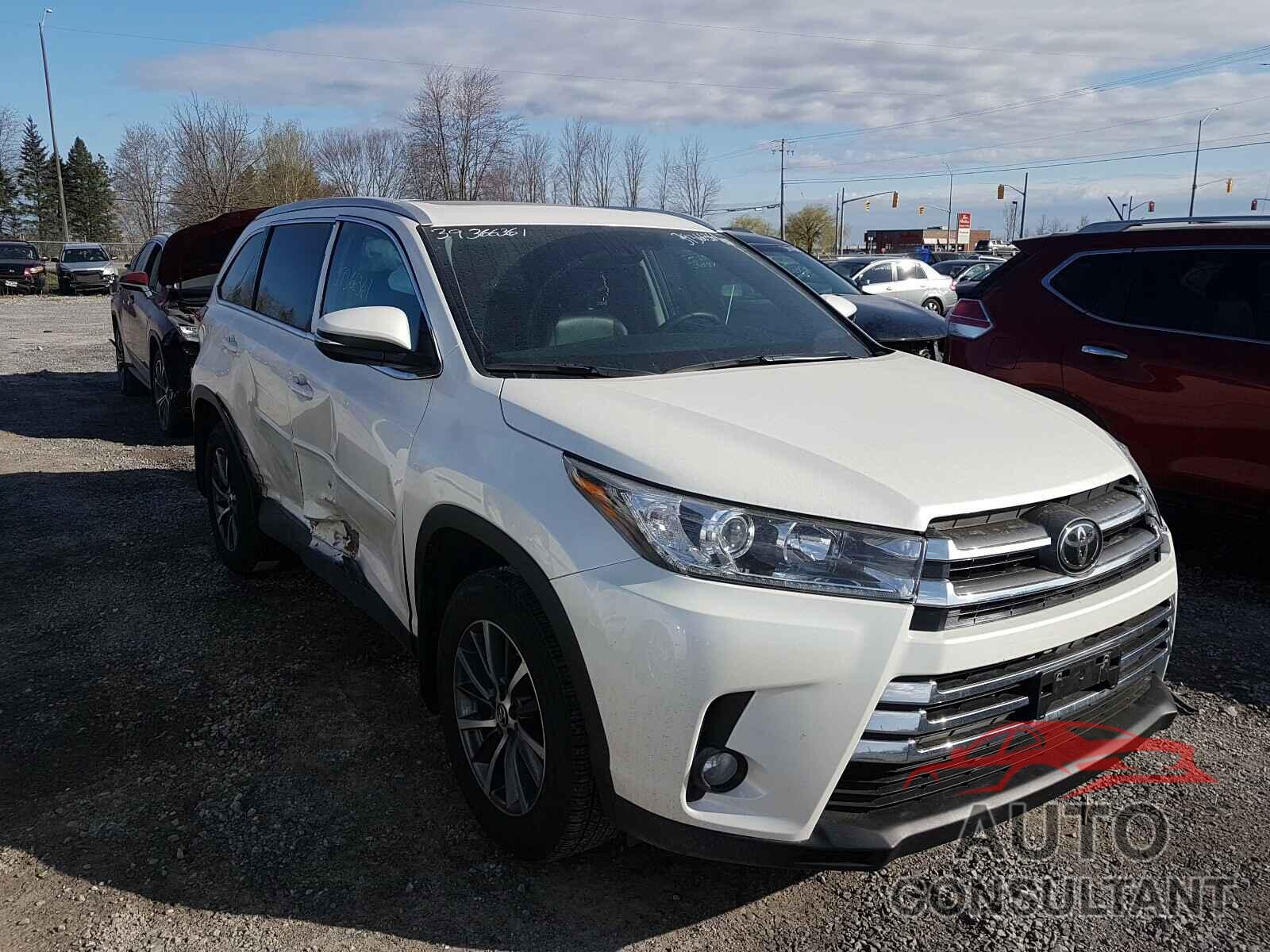 TOYOTA HIGHLANDER 2019 - 5TDJZRFH7KS591780