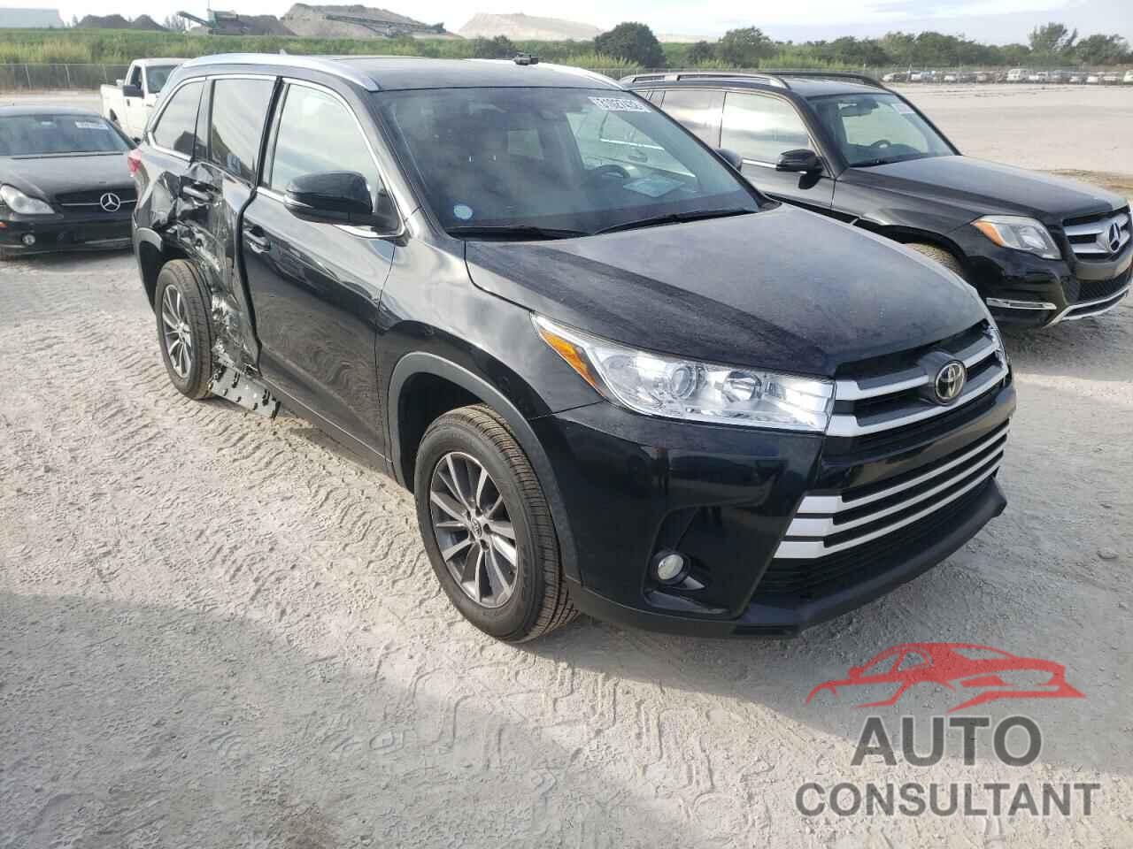TOYOTA HIGHLANDER 2019 - 5TDKZRFH0KS334108