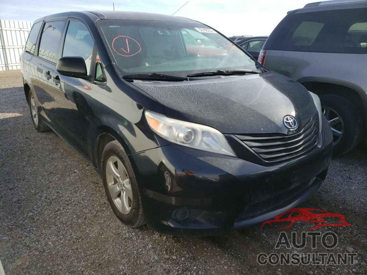 TOYOTA SIENNA 2017 - 5TDZZ3DC3HS780992