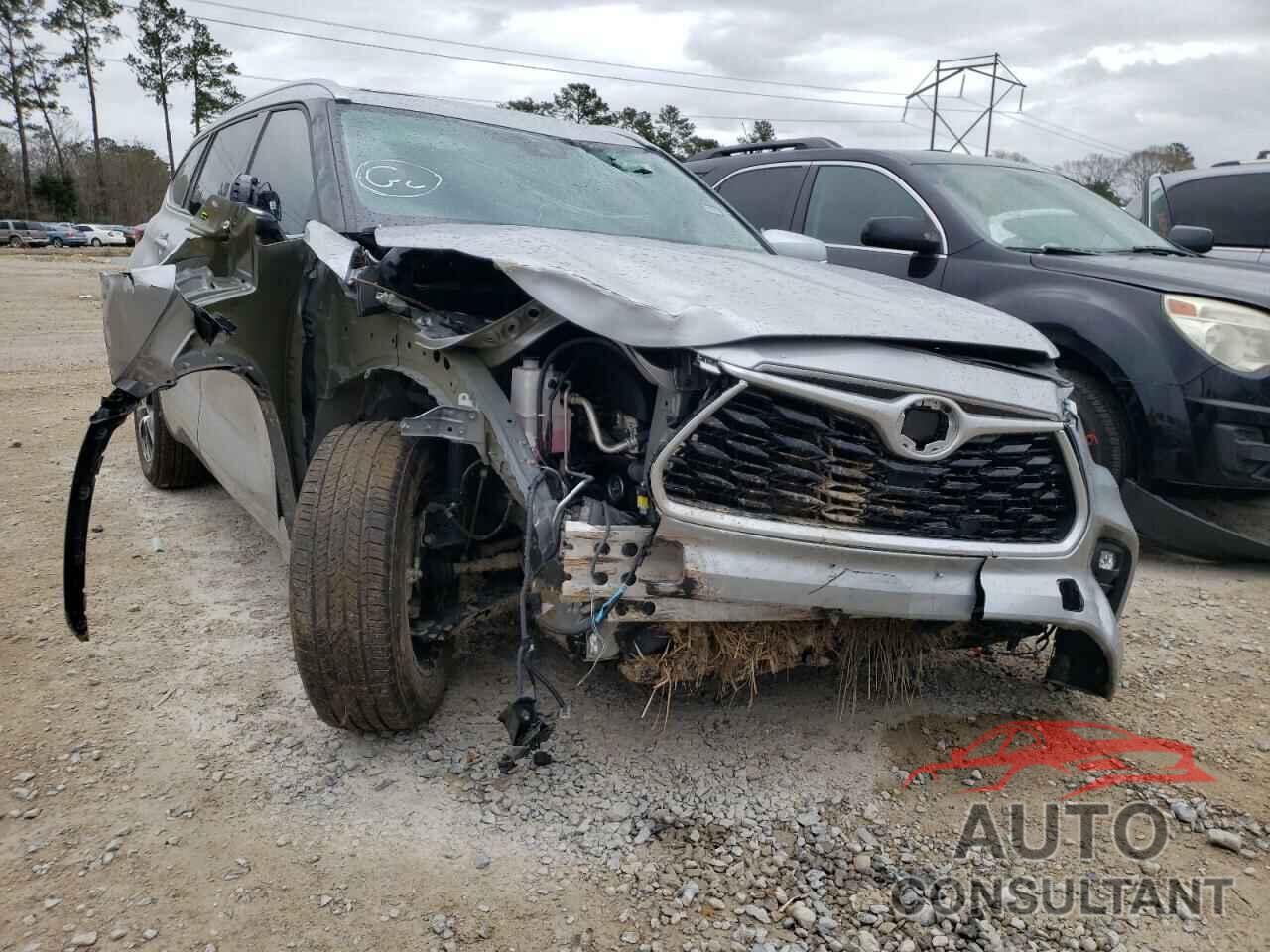 TOYOTA HIGHLANDER 2021 - 5TDGZRAH7MS034288
