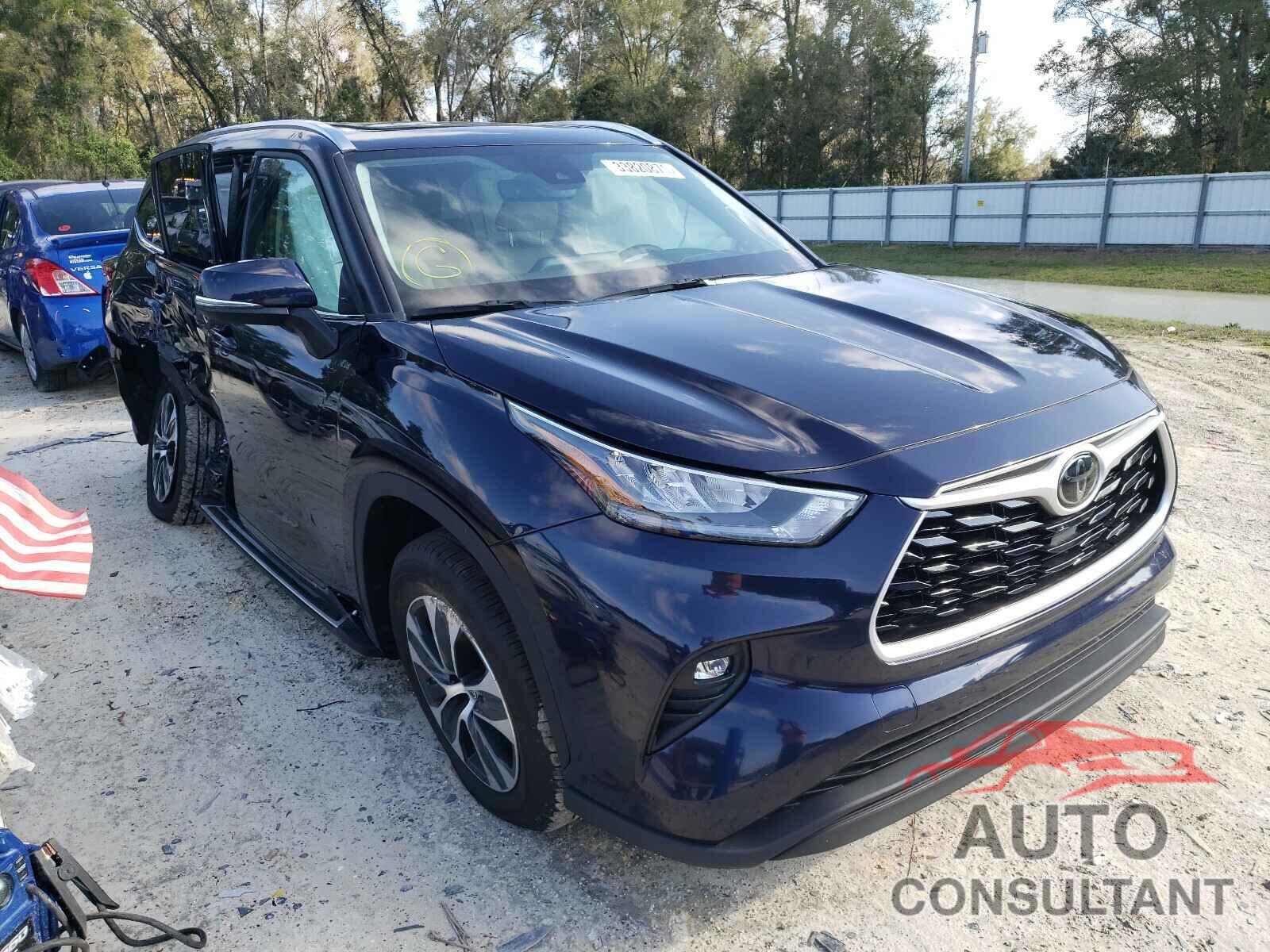 TOYOTA HIGHLANDER 2020 - 5TDGZRAH3LS020418