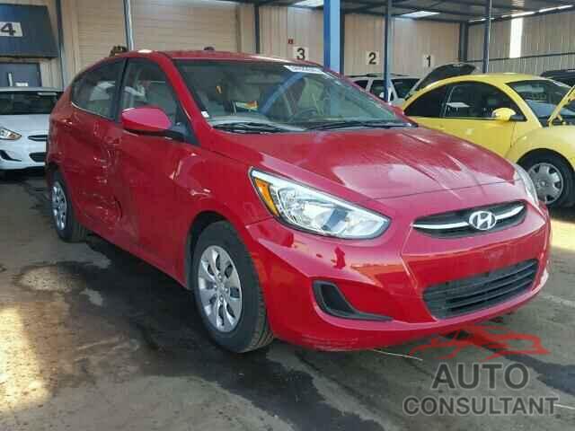 HYUNDAI ACCENT 2016 - KMHCT5AE2GU284628