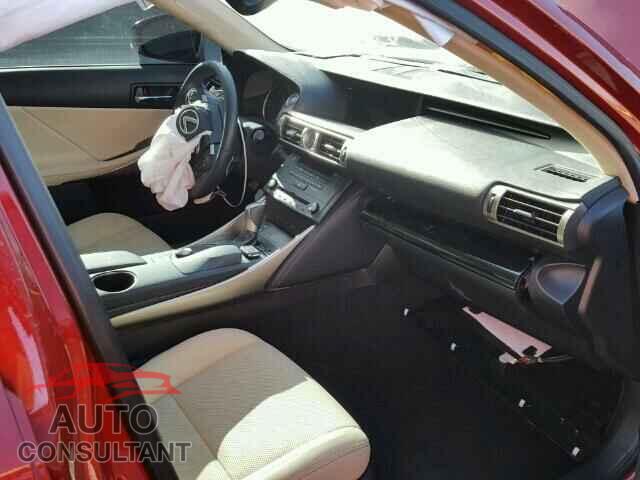 LEXUS IS250 2015 - JTHCF1D29F5019735