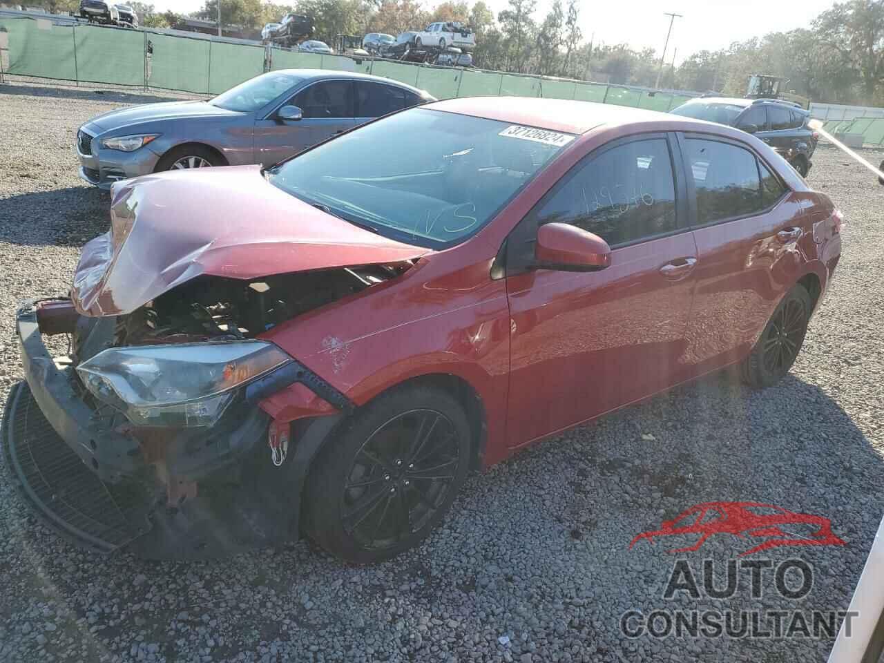 TOYOTA COROLLA 2016 - 2T1BURHE2GC654614