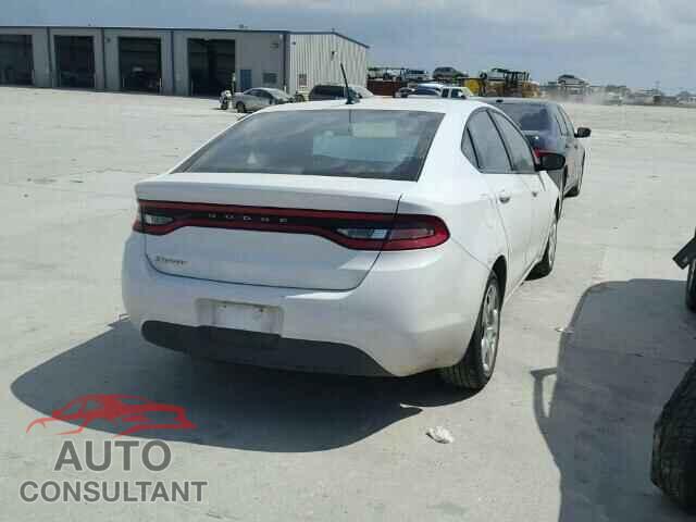 DODGE DART 2015 - 1C3CDFAAXFD362838