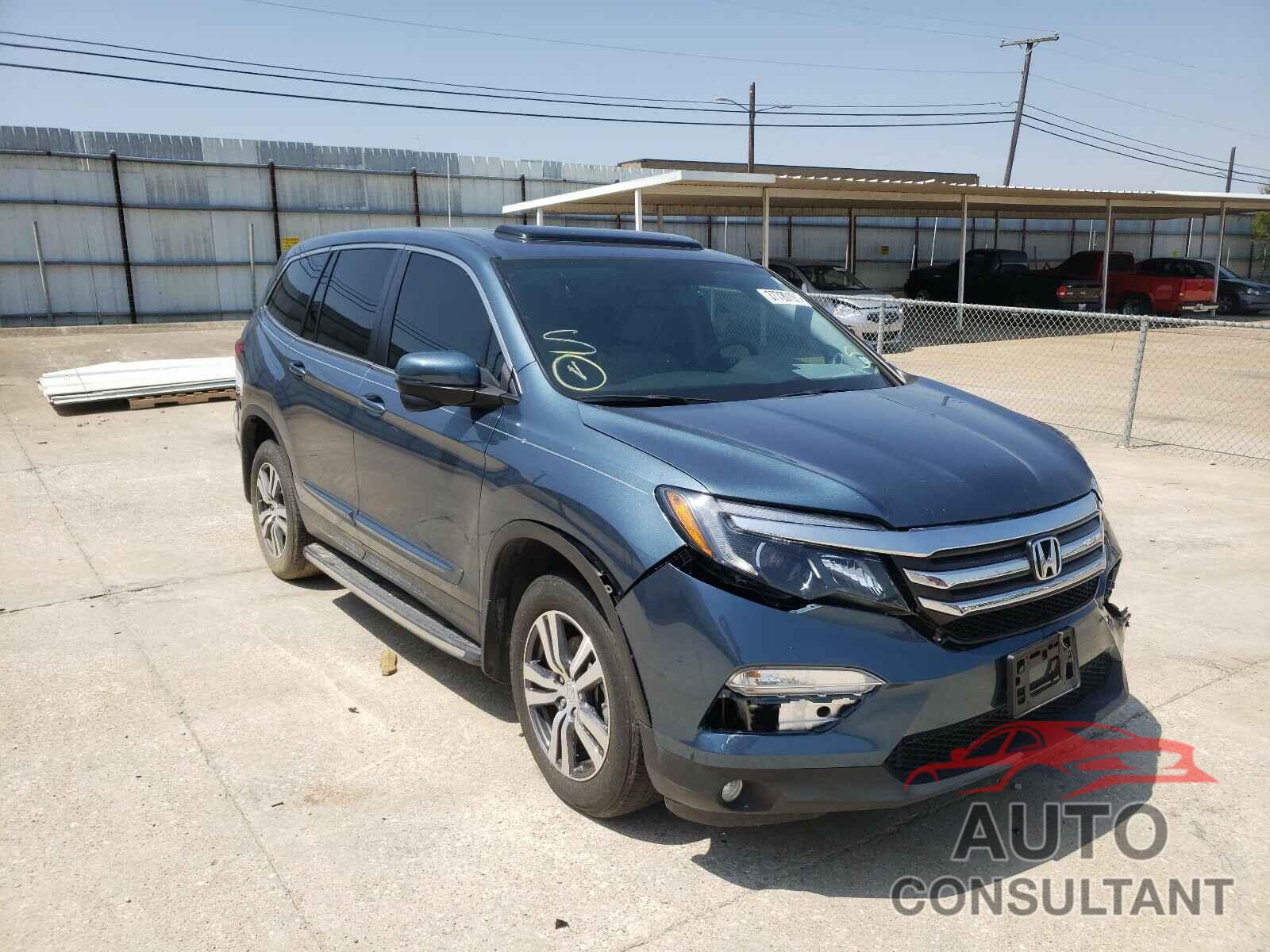 HONDA PILOT 2017 - 5FNYF5H7XHB029423