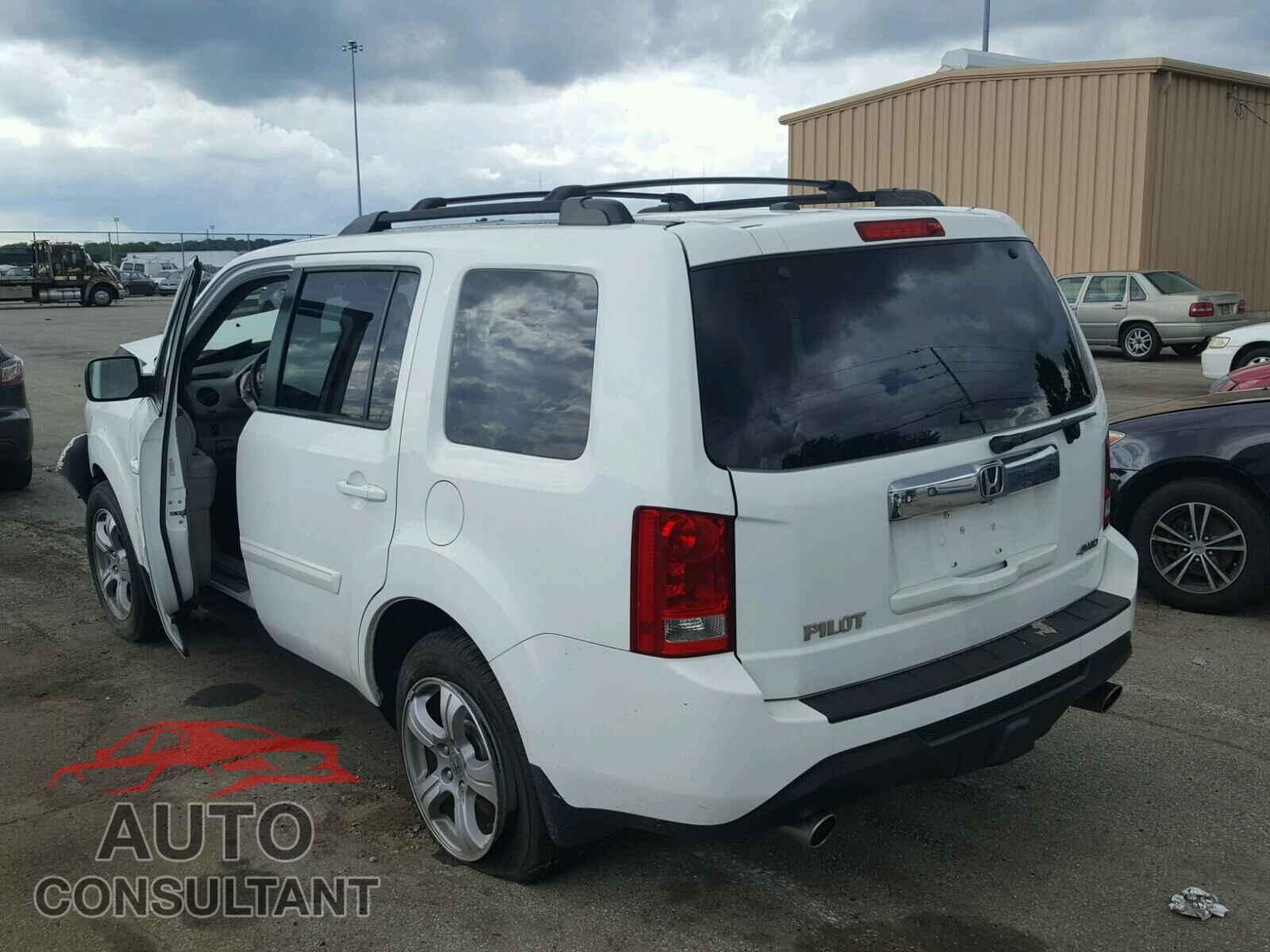 HONDA PILOT EXL 2015 - 5FNYF4H59FB026583