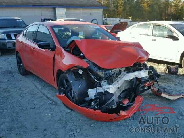 DODGE DART 2015 - 1C3CDFBB2FD242250