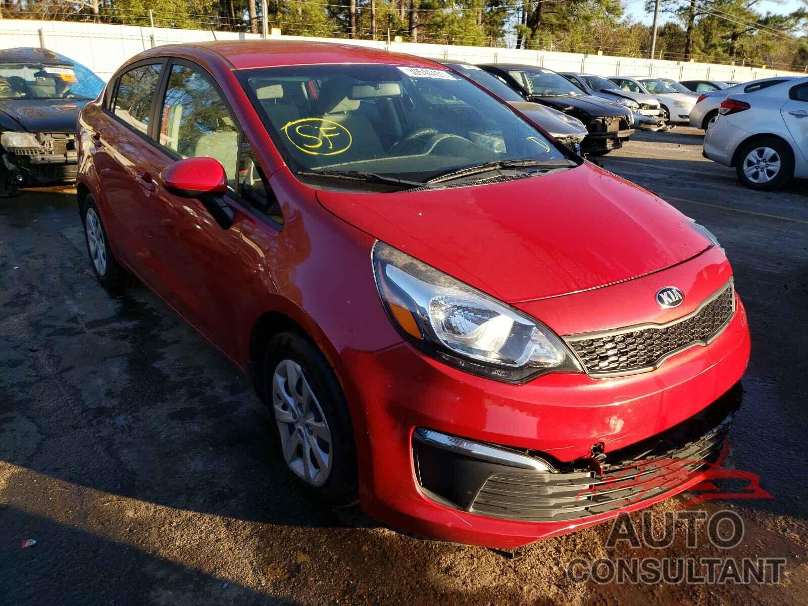 KIA RIO 2017 - KNADM4A39H6074786