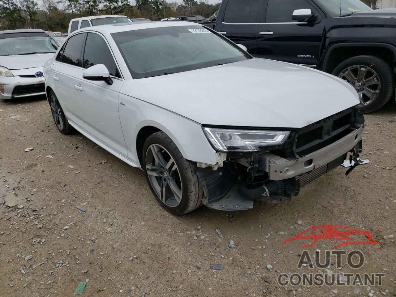 AUDI A4 2018 - WAUENAF45JA137127