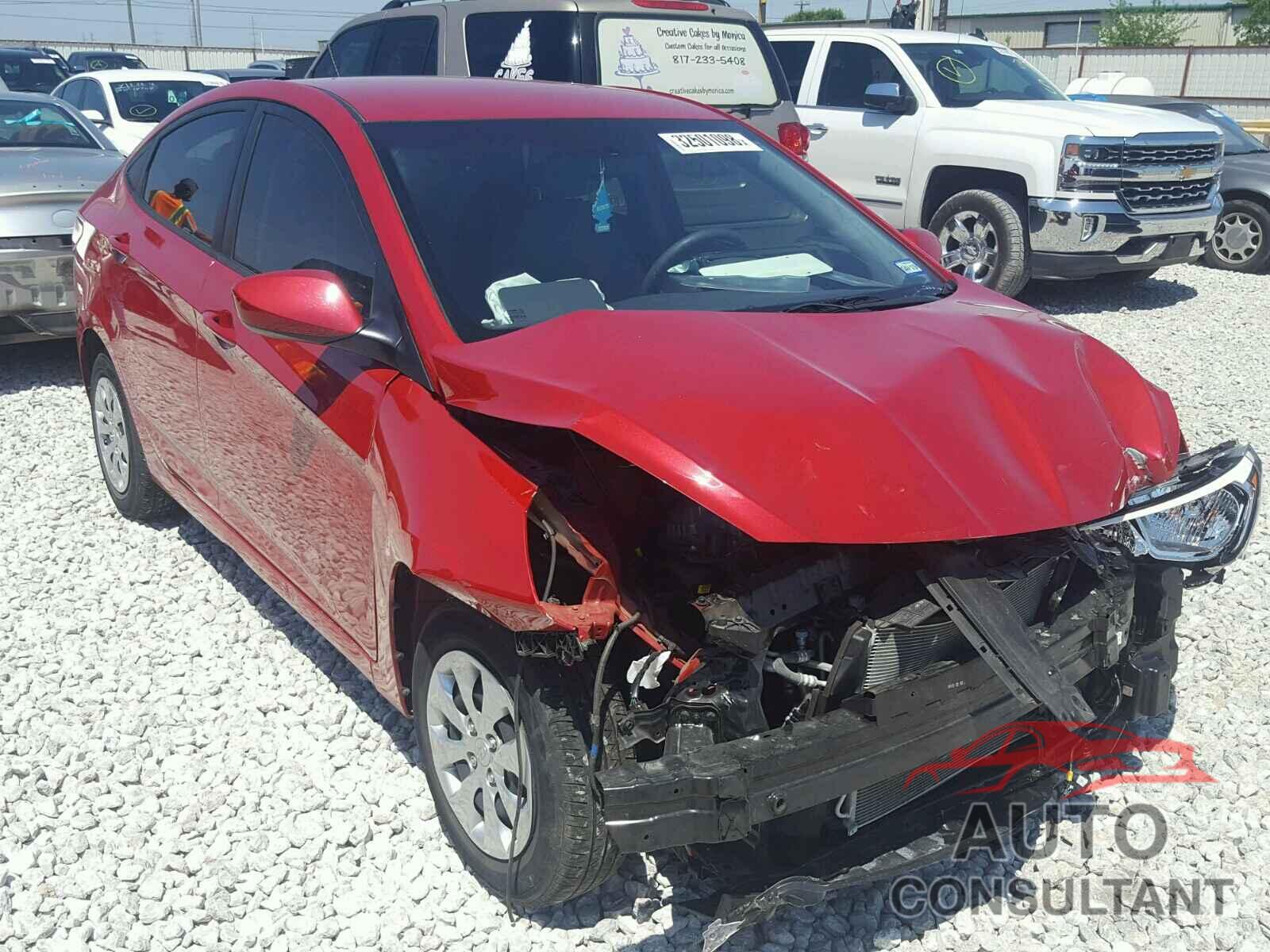 HYUNDAI ACCENT 2016 - KMHCT4AE3GU083251