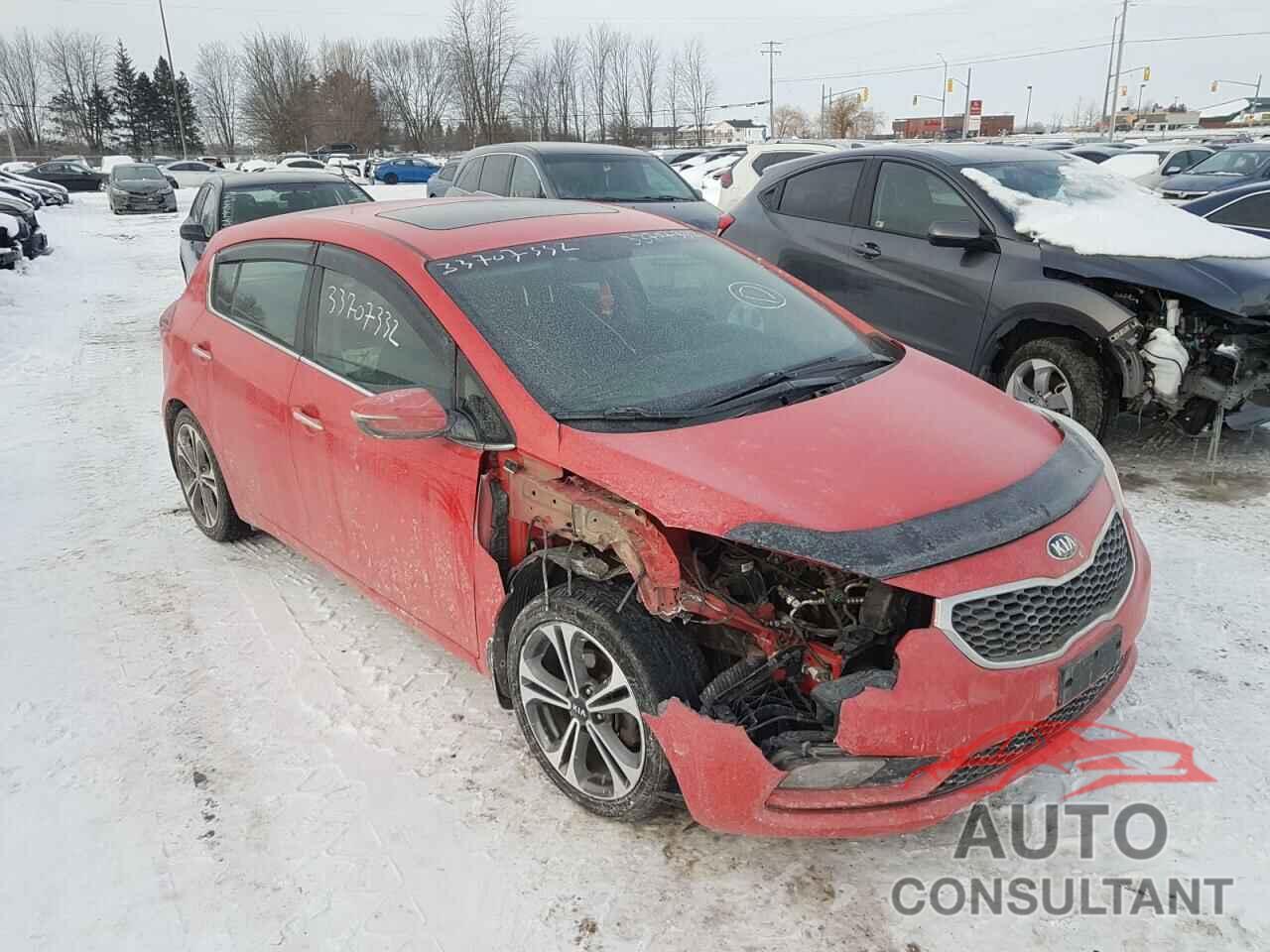 KIA FORTE 2016 - KNAFX5A85G5465679