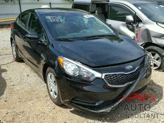 KIA FORTE 2016 - KNAFK4A61G5607260