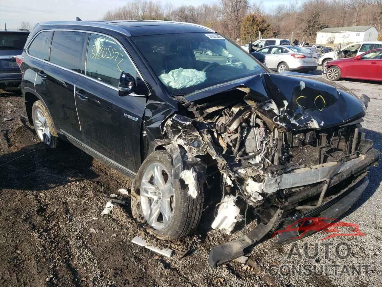 TOYOTA HIGHLANDER 2016 - 5TDDCRFH0GS018371