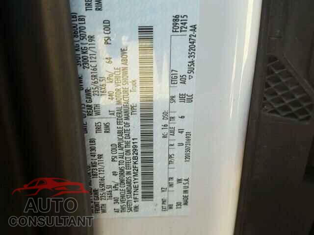 FORD TRANSIT CO 2015 - 1FTNE1YM2FKB29911